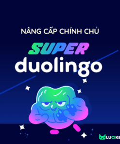 Nâng cấp Duolingo Super chính chủ 12 tháng