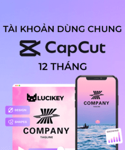 Tài khoản CapCut Pro 1 năm giá rẻ